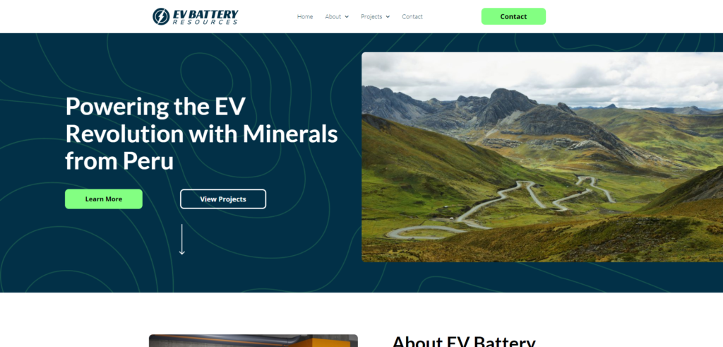 Battery Resources Premium lithium EV Battery Resources