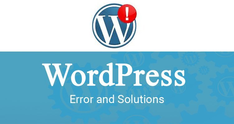 WordPress errors