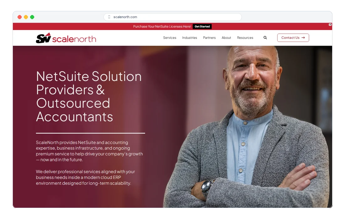ScaleNorth - Enterprise NetSuite Consulting & Cloud ERP Solutions Architecture