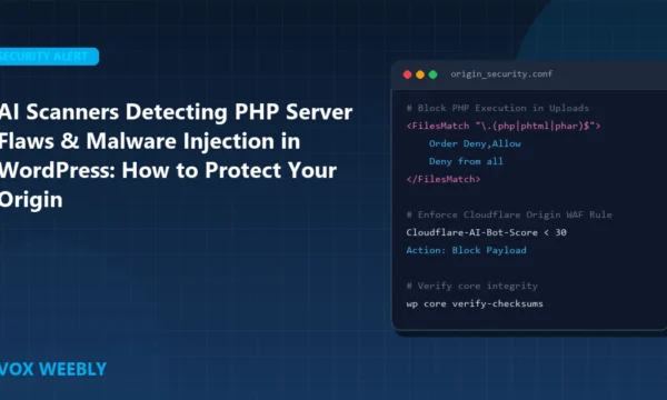 AI Scanners Detecting PHP Server Flaws &amp; Malware Injection in WordPress: How to Protect Your Origin